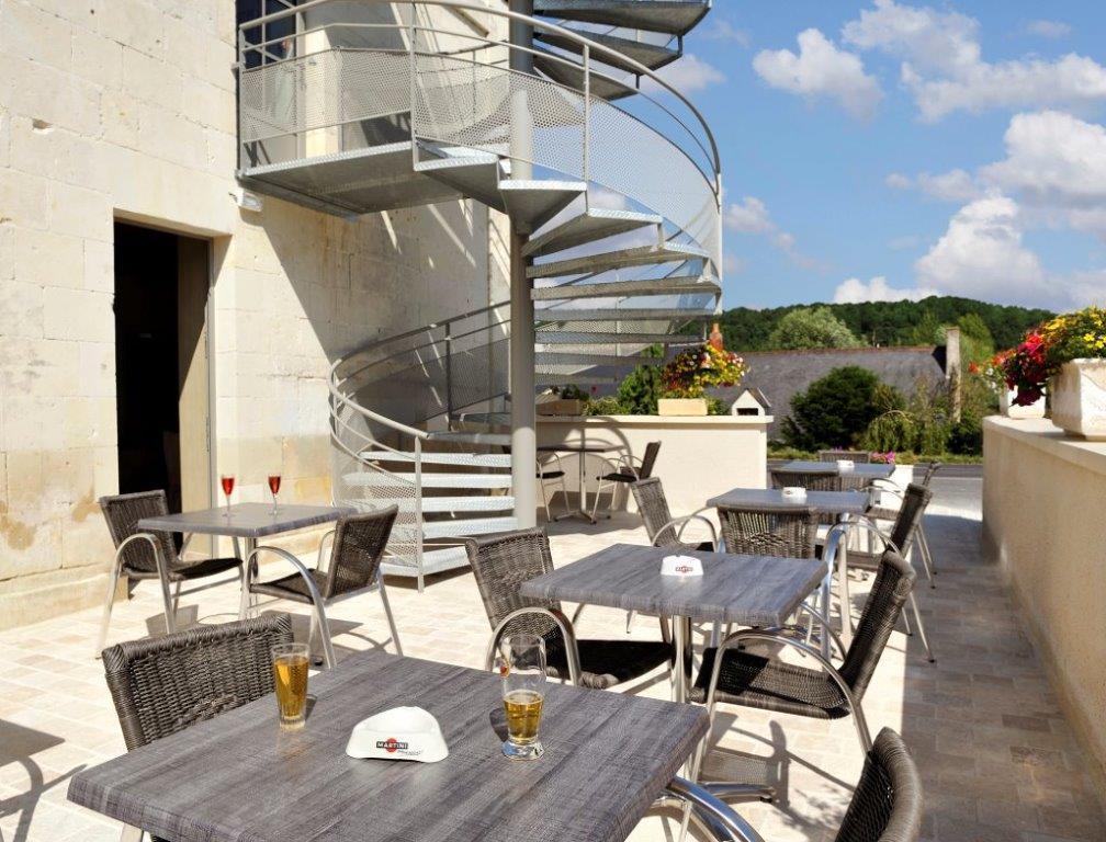 Hotel Auberge De La Bonde Logis Ланже Екстер'єр фото